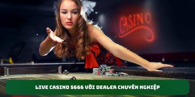 Live casino S666 với dealer chuyên nghiệp